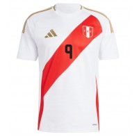 Camiseta Perú Paolo Guerrero #9 Primera Equipación Copa America 2024 manga corta